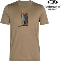 Icebreaker Tech Lite AD150 男款圓領短袖上衣/美麗諾羊毛排汗衣 104954 划槳水獺