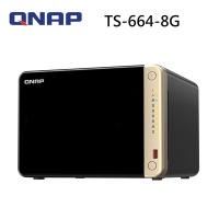 QNAP 威聯通 TS-664-8G 6顆 6Bay NAS 網路儲存伺服器