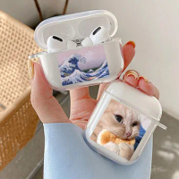 Cartoon Cat Cover For Apple Airpods 2/1 Earphone Coque Soft Silicone Protector Fundas Airpods Pro Air Pods 3 Covers Earpods Case
