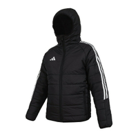 ADIDAS 男鋪棉防風連帽外套(免運 上衣 休閒 保暖「IJ7388」≡排汗專家≡