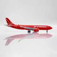 1:400 Scale LH4332 Air Greenland A330 A330-800neo OY-GKN Alloy Aircraft Model Adult Fans Collectible Souvenir