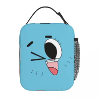 Nicole Gumball Watterson Thermal Insulated Lunch Bag Office Portable Lunch Container Thermal Cooler Lunch Box