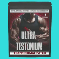 Ultra Testonium Muscle Building Booster Testo Testosterone Klxvuyeg Extreme 8 Transdermal Patches.made In The Usa. 8 Week Supply