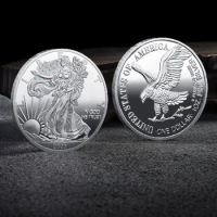 United States 2021 2022 2023 American Eagle Comemorative Coin 1 Troy Oz Silver Uncirculated Coin Available Silver Plated Coins
