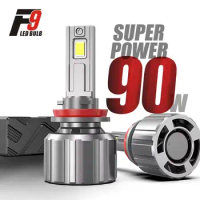 SKYJOYCE F9 LED Lights H4 LED H11 9005 90W 13000LM LED H8 H11 HB3 LED LIGHT BULB STABLE POWER UP TO 