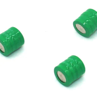 3x Ni-MH Button Rechargeable Battery 4.8V 20MAH For Car LED Torch Lenser 7575 or PLC Data backup power No tabs!