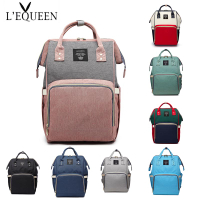 Lequeen Backpack Travel Bag Diaper Bag Mummy Bag Portable Nappy Bag Large Capacity Nursing Bag Diaper Bag Bebe Accessories