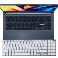 TPU Silicone Laptop Keyboard Cover Skin For ASUS Vivobook 15X X1503 X1503Z X1503ZA /Asus Vivobook S15 OLED K5504 K5504V K5504VA
