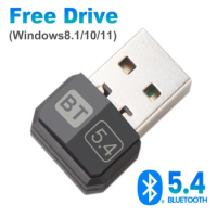 USB Bluetooth 5.4 Dongle Adapter for PC Speaker Wireless Mouse Keyboard Music Audio Receiver Transmitter Bluetooth
