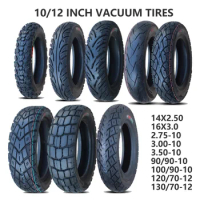 10/12 inch 2.75/3. 00/3.50 -10 vacuum tire 90/100/120/130/90/70/-10/-12 for electric motorcycle accessories