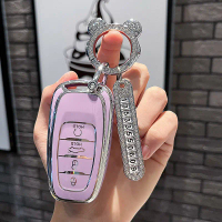 TPU Car Key Case For FAW Hongqi H5 2021 2022 2023 Hongqi H5 Auto Remote Key Case Cover Interior Acce