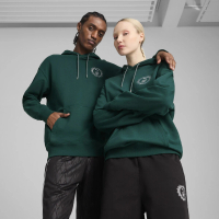 PUMA 長袖上衣 男 女 中性 帽T 歐規 HARRY POTTER 綠 63009360