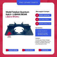 Tatakan Model Kompor Quantum Kaki 6 LUBANG BESAR - Tangkringan / Nampan Model Kompor Gas Quantum Kot