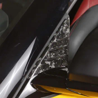 For Toyota GR Supra A90 2019-2022 Car Rearview Mirror Side Triangle Spoiler Trim Cover Sticker Real Carbon Fiber Car Accessories