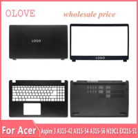 New For Acer Aspire 3 A315-42 A315-54 A315-56 N19C1 EX215-51 Laptop LCD Back Cover Front Bezel Palmrest Bottom Case Keyboard