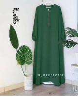 GAMIS JUMBO BEST SELLER | IMELDA MAXI SIZE 5L XXXL XXL XL L M S Kain Muslim Nyaman Wanita Poliester 