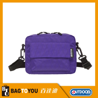 【OUTDOOR】輕遊系-側背包-紫色 OD201105PL