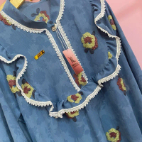 Gamis pompom Noora_collection Muslim