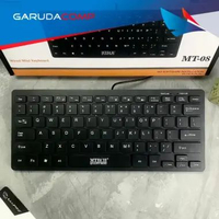 M-TECH Keyboard Mini USB Kabel MT08 Laptop Mini Keyboard USB Hitam MT-08