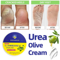 120g Anti Crack Foot Cream Drying Cracked Feet Repair Mask Hand Heel Dead Skin Removal Foot Moisturizing Olive Oil Urea Care