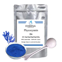 EMBRNA Water Solubility Phycocyanin E6 Organic Blue Spirulina Extract Powder Colorants Factory Supply