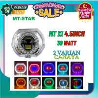 【MT STAR】Lampu Utama MT X1 Projie Biled/ Biled Ala Ala Cut Off 4.5INC D2 D3 Jauh Dekat 30Watt plus d