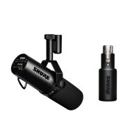 【SHURE】SM7DB + MVX2U錄音介面組合包(鍵寧公司貨)