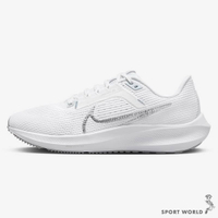 Nike 女鞋 慢跑鞋 Pegasus 40 白銀【運動世界】DV3854-101