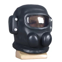 Halloween Masquerade Latex Lethal Company Head Mask Creepy Party Cosplay Costume