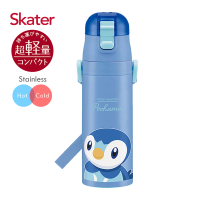 【Skater】不鏽鋼直飲保溫-兒童水壺470ml(寶可夢波加曼)