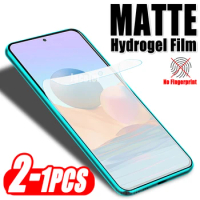 Front 1-2PCS Matte Screen Protector Hydrogel Film For Xiaomi Redmi Note 10 Pro 5G 10S 10Pro Note10S Note10 Note10Pro Protection