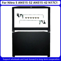 New LCD Back Cover For Acer Nitro 5 AN515-52 AN515-42 AN515-41 AN515-51 AN515-53 N17C1 Front Bezel Case / Hinges Screw