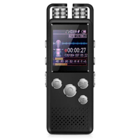 Premium Voice Activated Digital Audio Voice Recorder 8GB 16GB 32G USB Pen Dictaphone PCM Recording Hifi Mp3 PlayerFor Lectures