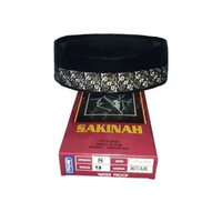 Songkok Awing Border Sakinah Gabardin 6