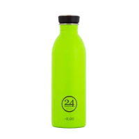 義大利 24Bottles 輕量冷水瓶 500ml - 檸檬綠