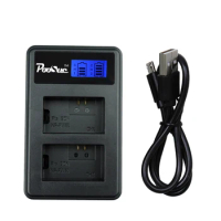 5V USB NP-FW50 NP FW50 battery LCD Charger For Sony NEX-3 NEX-5 Alpha 7 a7 7R a7R 7S a7S a3000 a5000 a7000 NPFW50