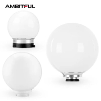 15cm 30cm Universal Photography Diffuser Soft Ball Bowens Mount Dome Softbox Studio Accessories for Studio Flash Light