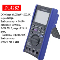 HIOKI DT4281 DT4282 Digital Multimeter Speedy Performance of Professional Testing with Safety Terminal Shutters