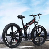 Randride 1000W folding electric bike 26 4.0 Fat Tire 48V 15ah mountain electric bike for cycling