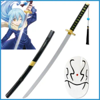 Rimuru Tempest Cosplay Sword That Time I Got Reincarnated as a Slime wooden weapon model Costume Role Play Accessories Props