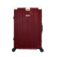 【FILA】福利品29吋都會時尚碳纖維飾紋系列鋁框行李箱(顏色任選)
