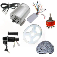 48V 1800W Electric Brushless Motor MY1020 Sprocket Kit for Go kart Scooters Pocket Motorcycle Modified Parts