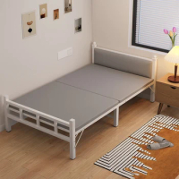 Cheap Nordic Kawaii Bed Metal Adults Day Loft Space Saving Bed Frame Children Massage Single Camas Dormitorio Outdoor Furnitures