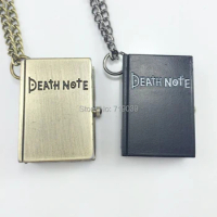 Can Mix Color)20pcs/Lot Wholesale Fashion Movie Charm Death Note Pocket Watch Necklace For Men And Women,Original Factory Supply