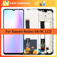 6.53" LCD For Xiaomi Redmi 9A 9C Display Touch Screen Digitizer Assembly With Frame For M2006C3LG M2006C3MG LCD