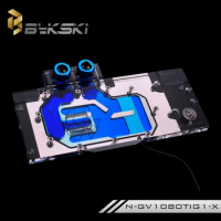 Bykski Full Cover GPU Water Cooling RGB Block for Gigabyte GTX1080Ti Gaming OC 11G N-GV1080TIG1-X