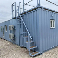40ft and 20ft Homes Sused Prefab Modern Container House with Solar Solar Energy Expandable Cabin Foldable Container House