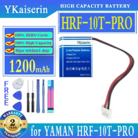 YKaiserin Battery 1200mAh for YAMAN HRF-10T-PRO cosmetic instrument