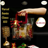 PROMO!! Santa Claus 103 Parcel Cookies Parcel Natal Hampers Cookies Natal