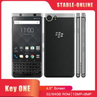 Original BlackBerry Keyone 4G LTE Mobile Phone 4.5'' 3GB+32GB / 4GB+64GB 8MP Camera Octa Core SmartPhone